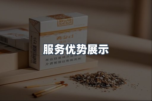 服务优势展示